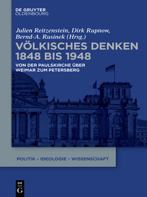 cover image of Völkisches Denken 1848 bis 1948